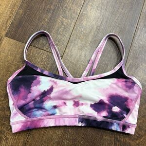 lululemon athletica Pink and Purple Sports Bra